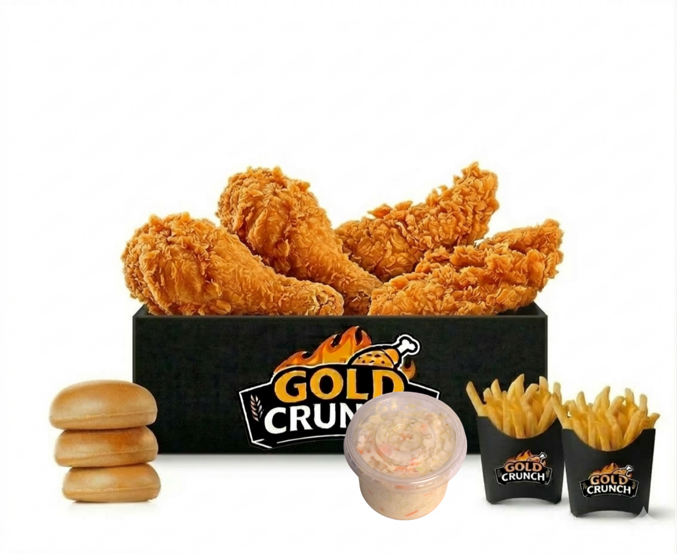 4 PCS Chicken - وجبة 4 قطع بروست