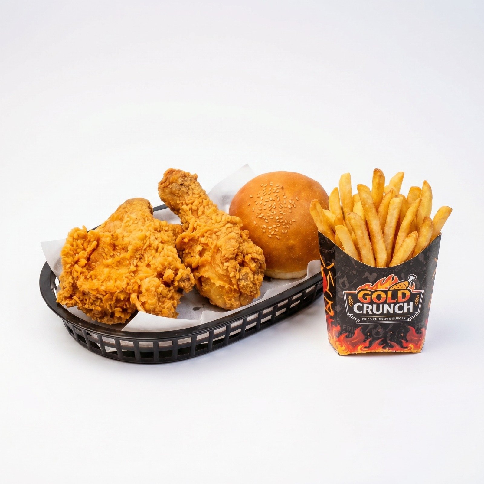 2 PCS Chicken - وجبة 2 قطعة بروست